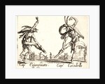 Cap. Espangarata and Cap. Cocodrillo, 1622 and later by Jacques Callot