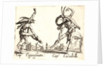 Cap. Espangarata and Cap. Cocodrillo, 1622 and later by Jacques Callot
