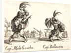 Cap. Mala Gamba and Cap. Bellauit, 1622 and later by Jacques Callot