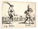 Cap. Babeo and Cucuba, 1622 and later by Jacques Callot