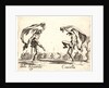 Bello Sguardo and Couiello, 1622 and later by Jacques Callot