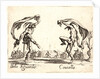 Bello Sguardo and Couiello, 1622 and later by Jacques Callot