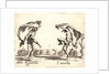 Bello Sguardo and Couiello, 1622 and later by Jacques Callot
