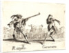 Razullo and Cucurucu, 1622 and later by Jacques Callot