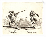 Razullo and Cucurucu, 1622 and later by Jacques Callot