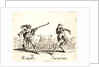Razullo and Cucurucu, 1622 and later by Jacques Callot