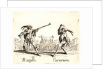Razullo and Cucurucu, 1622 and later by Jacques Callot
