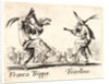 Franca Trippa and Fritellino, 1622 and later by Jacques Callot