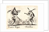 Franca Trippa and Fritellino, 1622 and later by Jacques Callot
