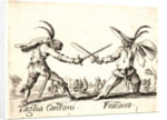 Taglia Cantoni and Fracasso, 1622 and later by Jacques Callot