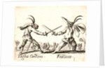 Taglia Cantoni and Fracasso, 1622 and later by Jacques Callot