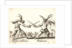Taglia Cantoni and Fracasso, 1622 and later by Jacques Callot