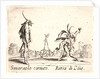 Smaraolo Cornuto and Ratsa di Boio, 1622 and later by Jacques Callot
