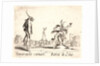 Smaraolo Cornuto and Ratsa di Boio, 1622 and later by Jacques Callot