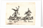 Cicho Sgarra and Collo Francisco, 1622 and later by Jacques Callot
