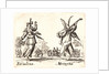 Riciulina and Metzetin, 1622 and later by Jacques Callot