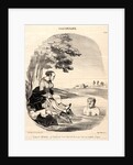 L'eau est délicieuse.., 1845 by Honoré Daumier
