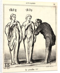 C¸a prenda t'-il!, 1870 by Honoré Daumier
