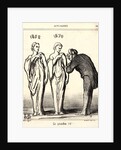 C¸a prenda t'-il!, 1870 by Honoré Daumier