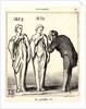 C¸a prenda t'-il!, 1870 by Honoré Daumier