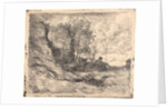 Souvenir d'Ostie, 1855 by Jean-Baptiste-Camille Corot