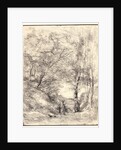 Les Jardins d'Horace, 1855 by Jean-Baptiste-Camille Corot