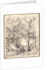 Les Jardins d'Horace, 1855 by Jean-Baptiste-Camille Corot