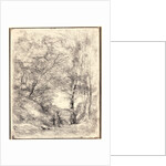 Les Jardins d'Horace, 1855 by Jean-Baptiste-Camille Corot