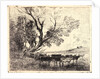 Le Gué, 1862 by Charles François Daubigny