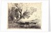Le Gué, 1862 by Charles François Daubigny