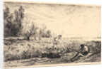 La Fenaison, 1862 by Charles François Daubigny