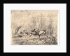 L'Ane au Pré, 1862 by Charles François Daubigny