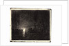 Effet de Nuit, 1862 by Charles François Daubigny