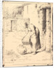 Woman Emptying a Pail (Femme vidant un seau), 1862 by Jean-François Millet