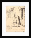 Woman Emptying a Pail (Femme vidant un seau), 1862 by Jean-François Millet