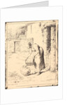 Woman Emptying a Pail (Femme vidant un seau), 1862 by Jean-François Millet