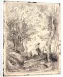 Le Grand Cavalier sous Bois, ca. 1854 by Jean-Baptiste-Camille Corot