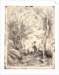 Le Grand Cavalier sous Bois, ca. 1854 by Jean-Baptiste-Camille Corot