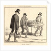 Marche funébre!!, 1855 by Honoré Daumier