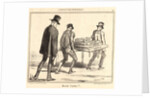 Marche funébre!!, 1855 by Honoré Daumier