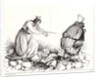 Dieu Mène la France, 1834 by Honoré Daumier