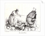 Dieu Mène la France, 1834 by Honoré Daumier