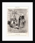 Le Tondeur de Chiens, 1842 by Honoré Daumier
