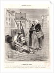 Le Tondeur de Chiens, 1842 by Honoré Daumier