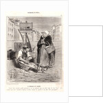 Le Tondeur de Chiens, 1842 by Honoré Daumier
