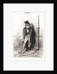 Cré Nom! Elles sont plus heureuses.., 1841 by Honoré Daumier