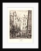Pirouette Street, near the Markets, Paris (La Rue Pirouette aux Halles, Paris), 1860 by Charles Meryon