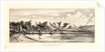Seine Fishing off Colliers' Point, 1863 by Charles Meryon