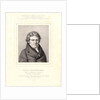 Portrait of Alois Senefelder, ca. 1819 by Anonymous