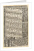 Sheet from a Book of Hours, 1520 by Anonymous